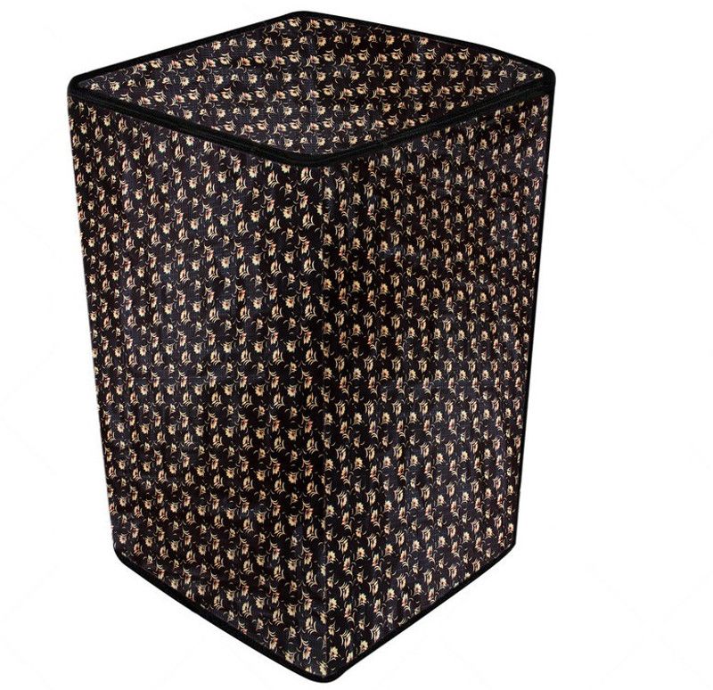 KingMatters Top Loading Washing Machine Cover  (Width: 64 cm, Brown, Beige)