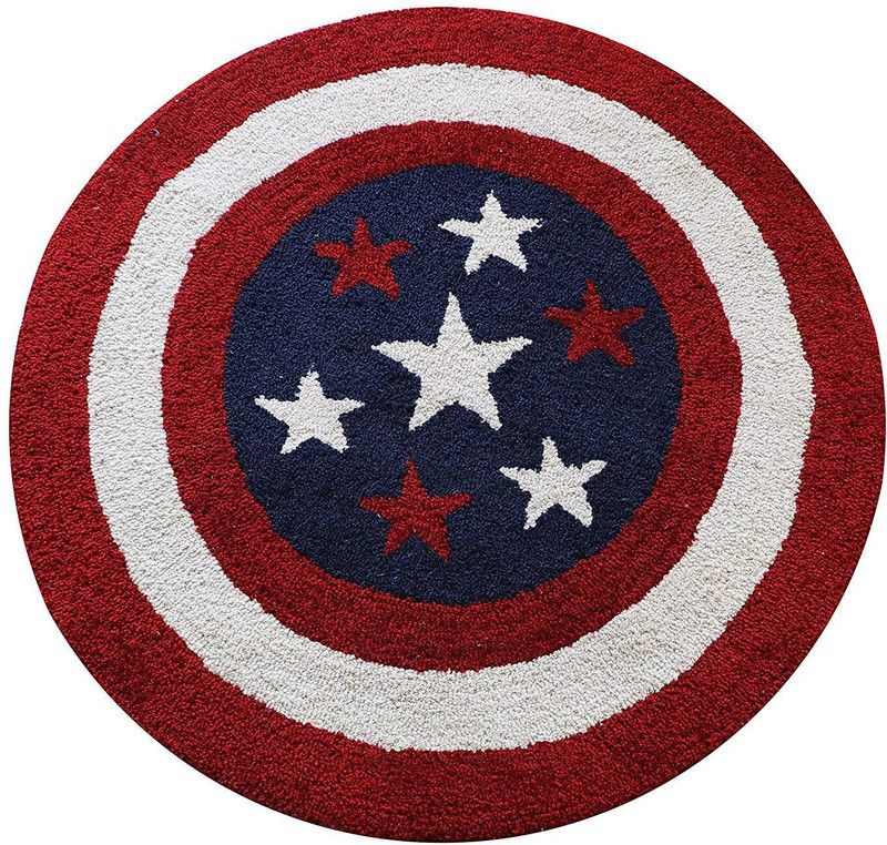 The Home Talk Polyester Door Mat  (Multicolor, Medium)