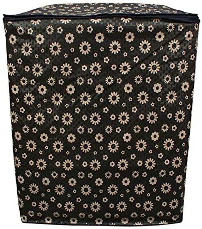 Fabrious Semi-Automatic Washing Machine Cover  (Width: 80 cm, Yellow, Brown)