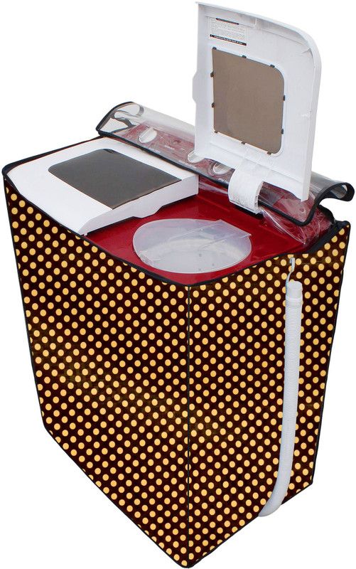 AAVYA UNIQUE FASHION Semi-Automatic Washing Machine Cover  (Width: 82.55 cm, Multicolor)
