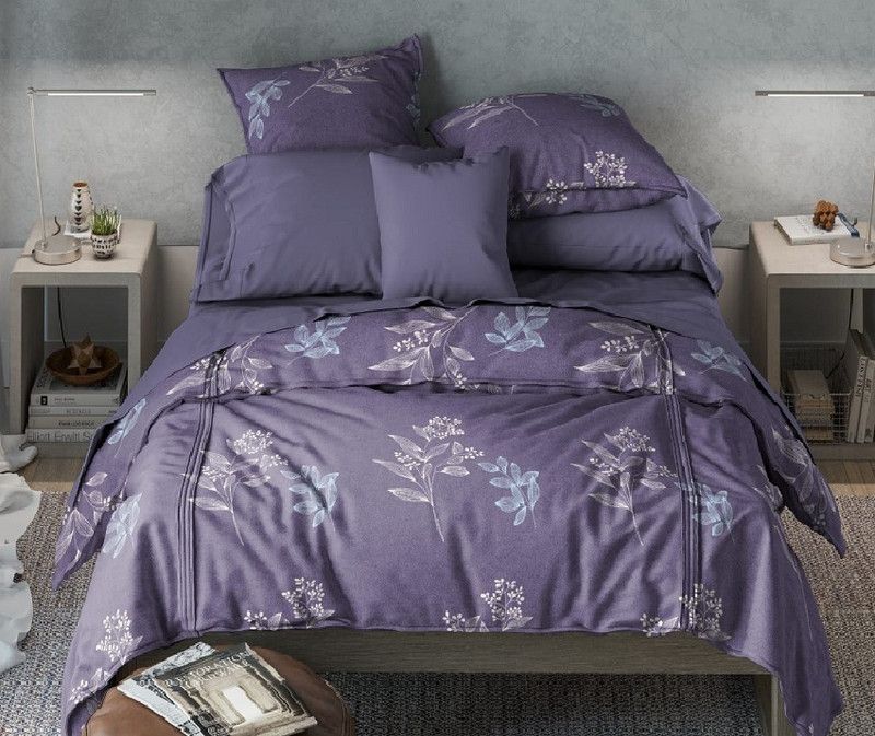 Laying Style 160 TC Satin King Printed Fitted (Elastic) Bedsheet  (Pack of 1, Soft Glace Cotton Floral King Size Elastic Fitted Bedsheet with 2 Pillow Covers 72x78x8 Inch, Best Suitable for 4-8 inch Mattress Set of 3-Design-3)