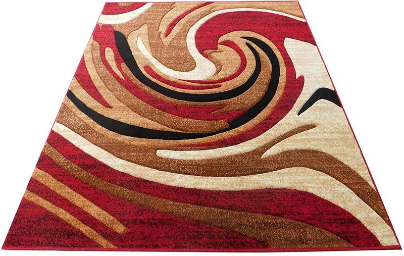 SANA CARPET T Red Silk Carpet  (148 cm, X 200 cm, Rectangle)