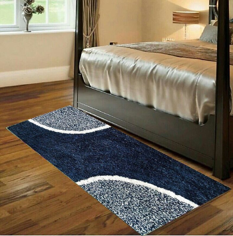 SHIVIMPEX Lavender Polyester Runner  (44 cm, X 122 cm, Rectangle)