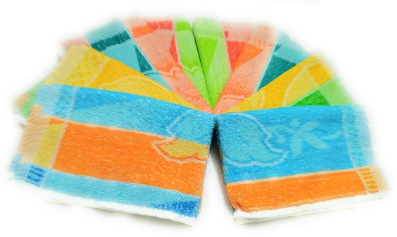 Cotton colors Thumps up napkin 19 Multicolor Cloth Napkins  (8 Sheets)