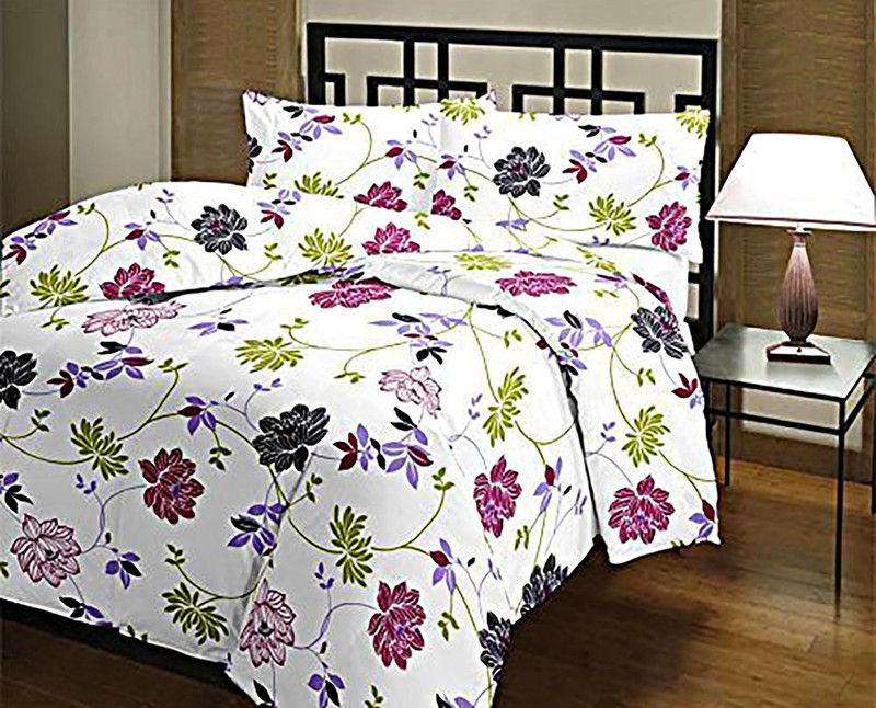 Billiondesigner Printed Single Dohar for AC Room  (Cotton, Purple)