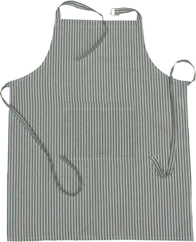 COTTON CANDY Cotton Home Use Apron - Free Size  (Green, Single Piece)