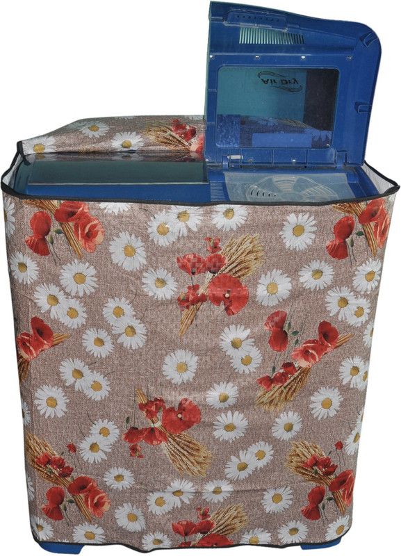 TSNT Top Loading Washing Machine Cover  (Width: 61 cm, multi)