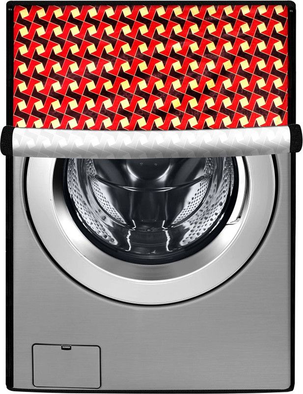 Stylista Front Loading Washing Machine Cover  (Width: 61 cm, Multi)