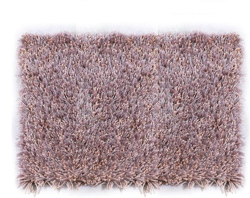 RM Handloom Microfiber Door Mat  (Mouse, Small)
