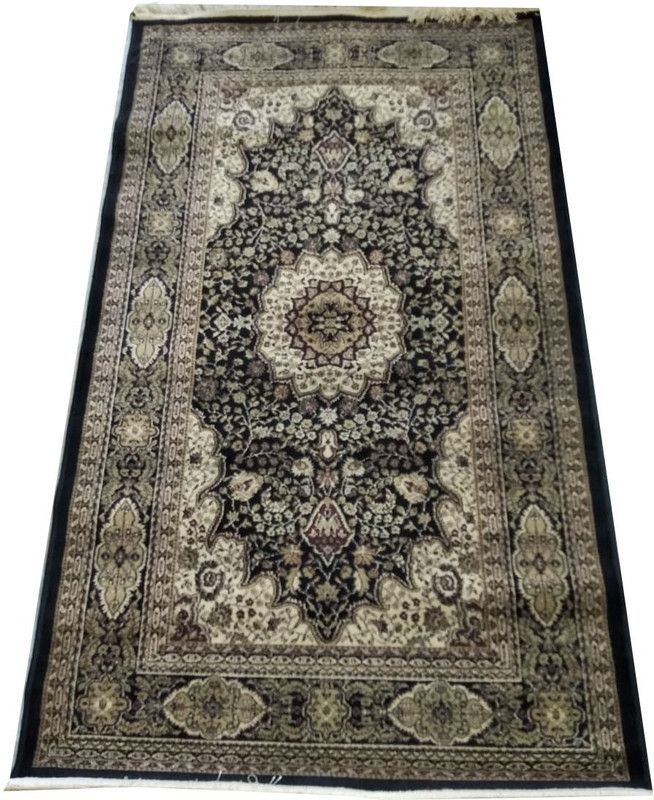 Keshav Polimers Brown Wool Carpet  (121 cm, X 183 cm, Rectangle)