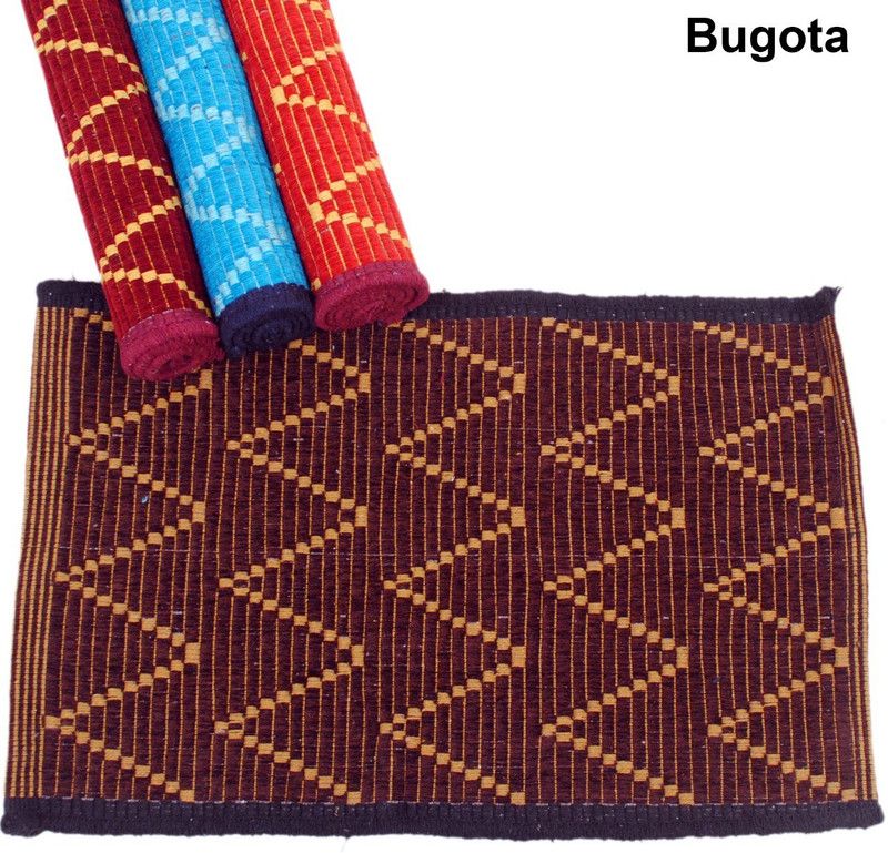 Beige Cotton Dhurrie  (40 cm X 60 cm)