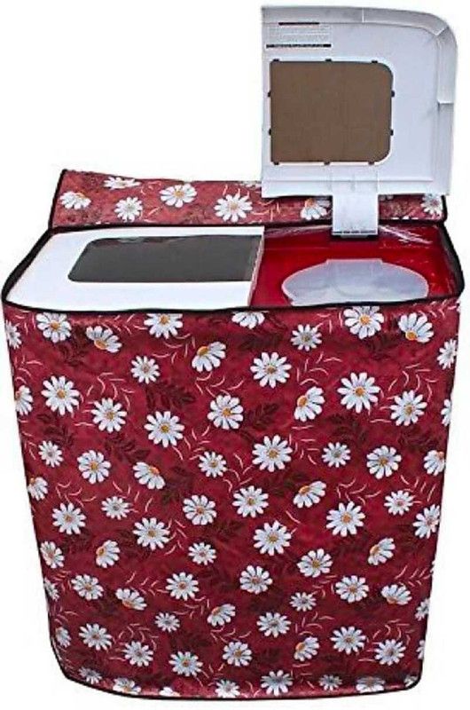 RIJATRENDZZ Semi-Automatic Washing Machine Cover  (Width: 80.01 cm, Multicolor)
