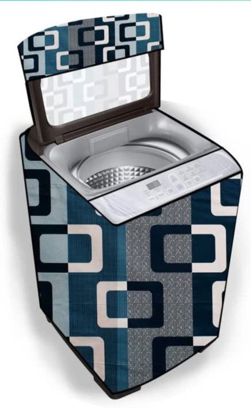 CANDYVILLA Top Loading Washing Machine Cover  (Width: 63 cm, MULTICOLOUR)