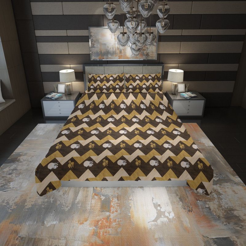 Victoria 450 TC Cotton King Printed Flat Bedsheet  (Pack of 1, WOODEN)