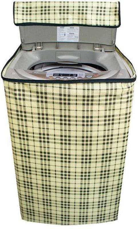 Stylista Top Loading Washing Machine Cover  (Width: 175 cm, Multi, Yellow)