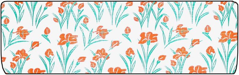 KVAR Air Conditioner Cover  (Width: 47 cm, Orange, Green)