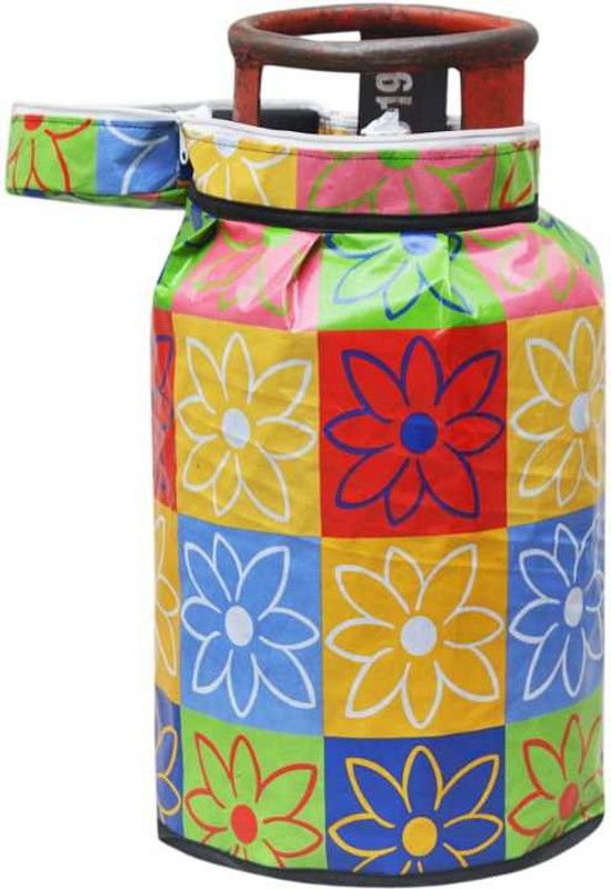 HomeStore-YEP Gas Cylinder Cover  (Width: 53.34 cm, Multicolor)