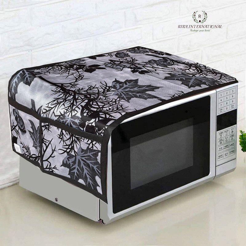 RIRA INTERNATIONAL Microwave Oven Cover  (Width: 0.5 cm, MAROON)