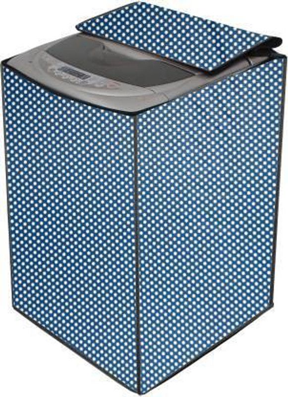 Creadcraft Top Loading Washing Machine Cover  (Width: 58.42 cm, Pink)