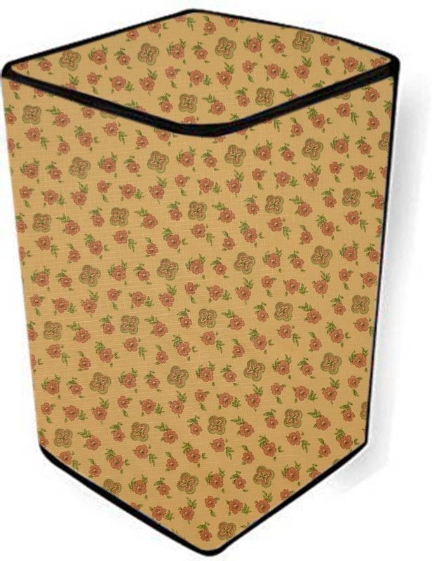 AAVYA UNIQUE FASHION Top Loading Washing Machine Cover  (Width: 61.3 cm, Yellow)