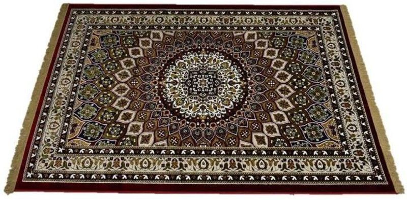 Bh Carpetss Multicolor Silk Carpet  (180 cm, X 240 cm, Rectangle)