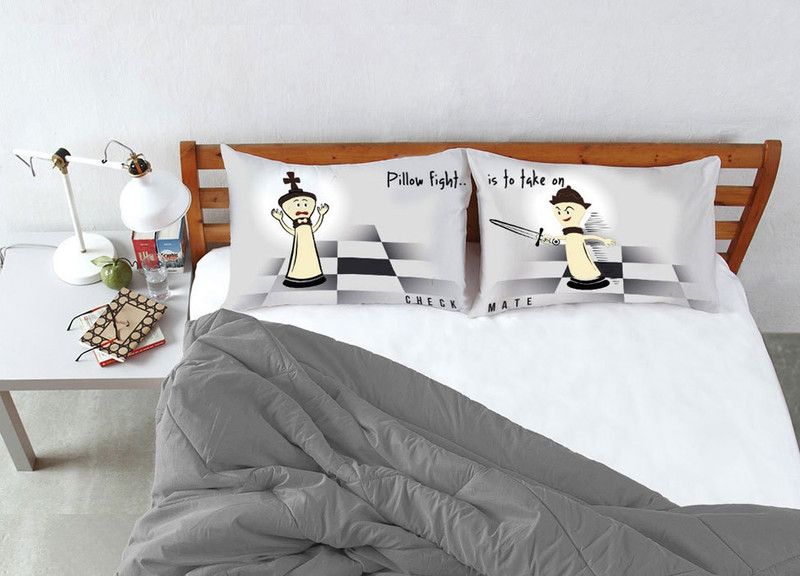 stoa paris 200 TC Cotton Double Printed Flat Bedsheet  (Pack of 1, Black)