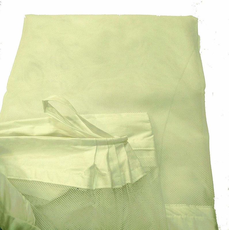 DMR Polyester Adults Washable Mosquito net for single queen Size | dubble bed machardani adult(6x6.5ft Ivory) Mosquito Net  (Ivory, Ceiling Hung)