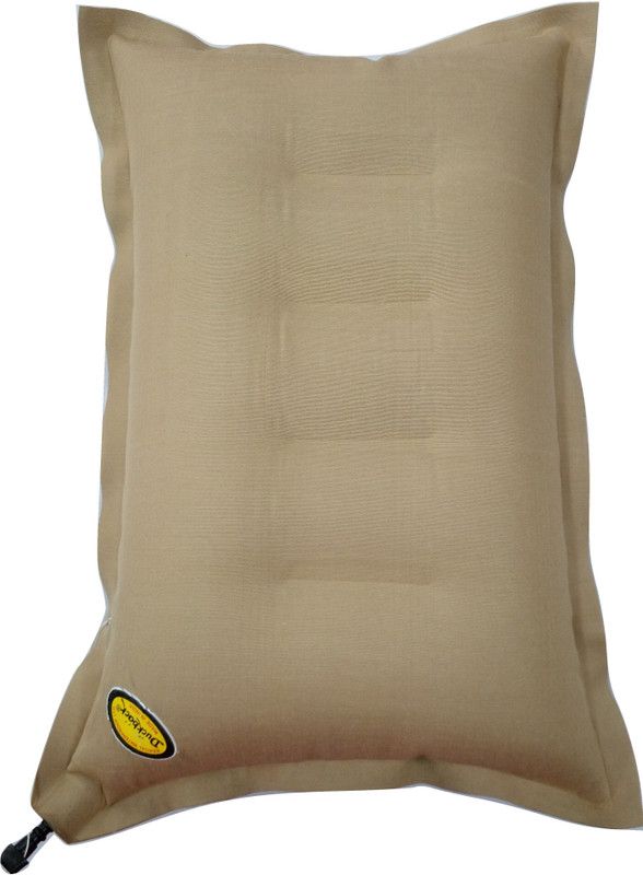 DUCKBACK Pillow Natural Solid Sleeping Pillow Pack of 1  (Beige)