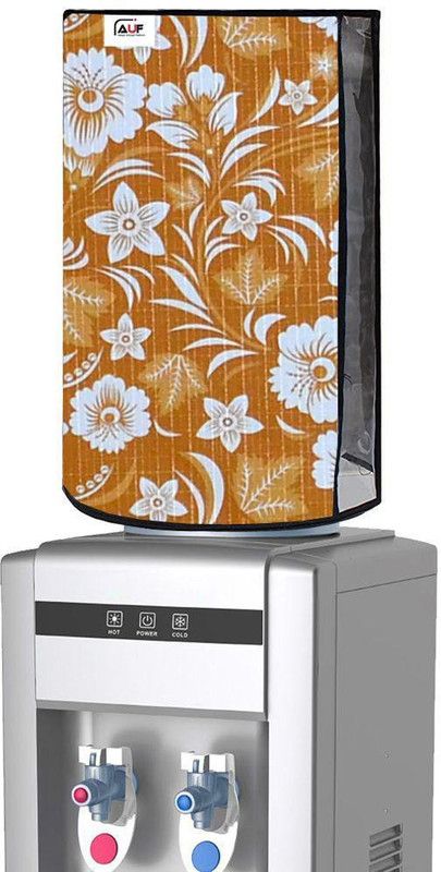 AAVYA UNIQUE FASHION Water Dispenser Cover  (Width: 27.94 cm, Yellow,White)