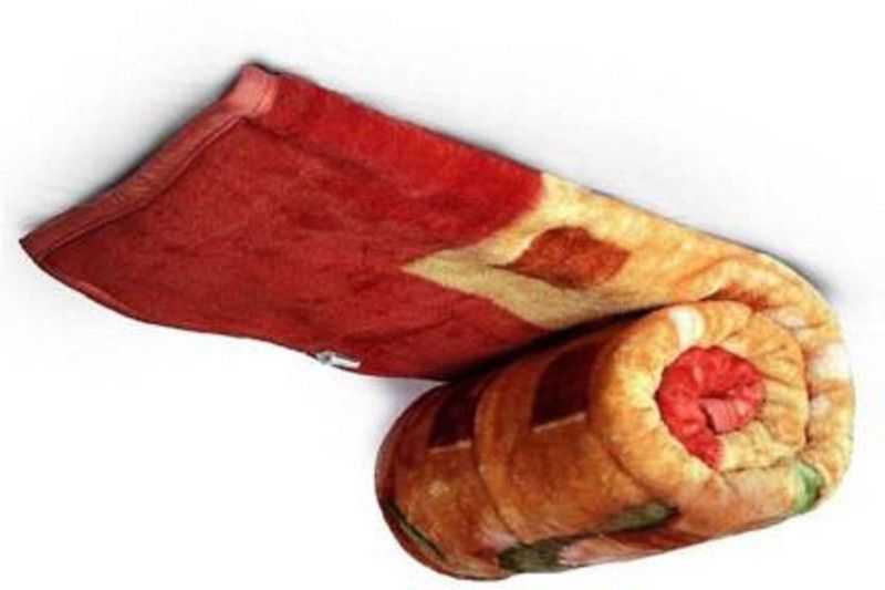 GKM Floral Single AC Blanket for Mild Winter  (Microfiber, Multicolor)