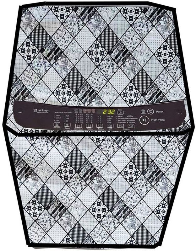JM Homefurnishings Top Loading Washing Machine Cover  (Width: 61 cm, Tacao, Rob Roy)