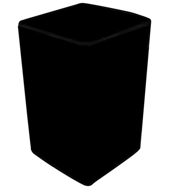 Fabrious Top Loading Washing Machine Cover  (Width: 65 cm, Black)