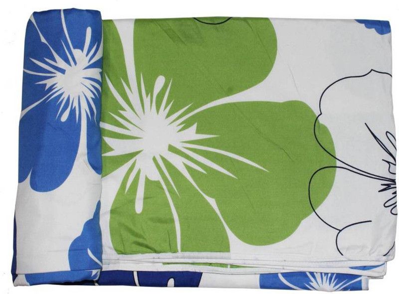 SHREE BALAJI Floral Single Dohar for Mild Winter  (Cotton, multy colour)