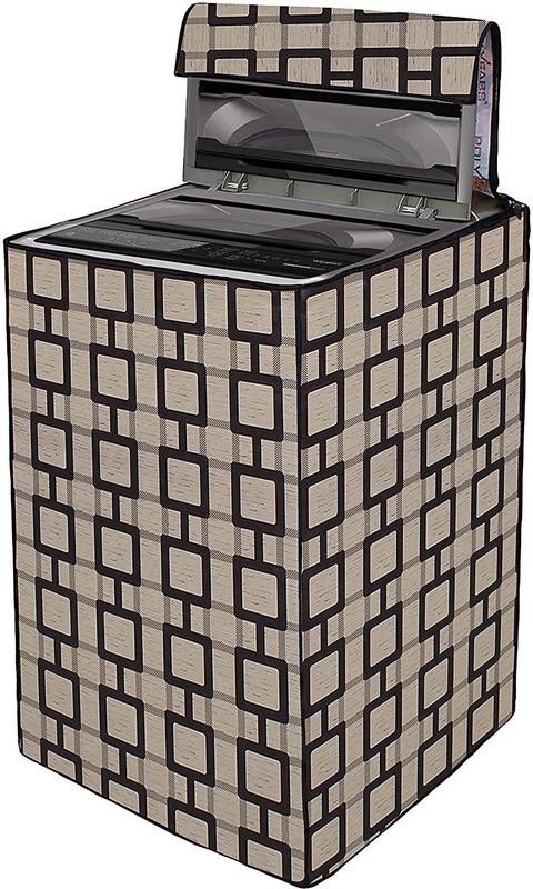 Star Weaves Top Loading Washing Machine Cover  (Width: 29 cm, Multicolor)