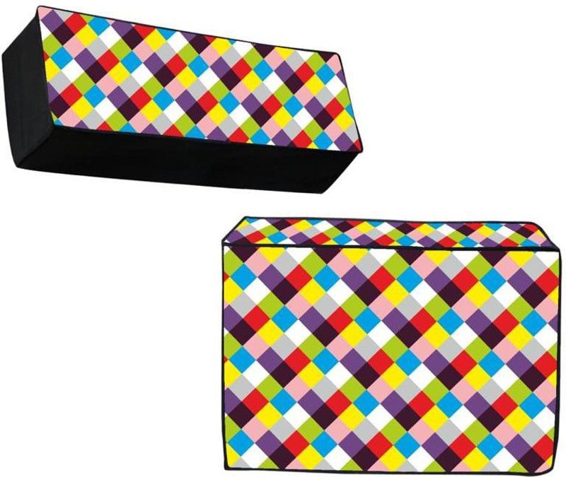 AMT Air Conditioner Cover  (Width: 38 cm, Multicolor)