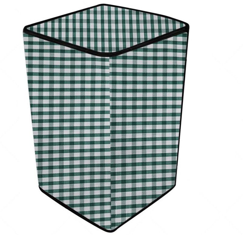 KingMatters Top Loading Washing Machine Cover  (Width: 54 cm, Green, White)