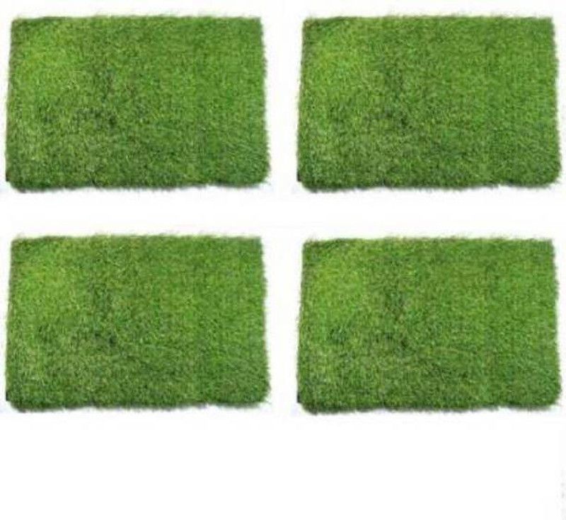 Shyam Creation PP (Polypropylene) Floor Mat  (Green, Large, Pack of 3)