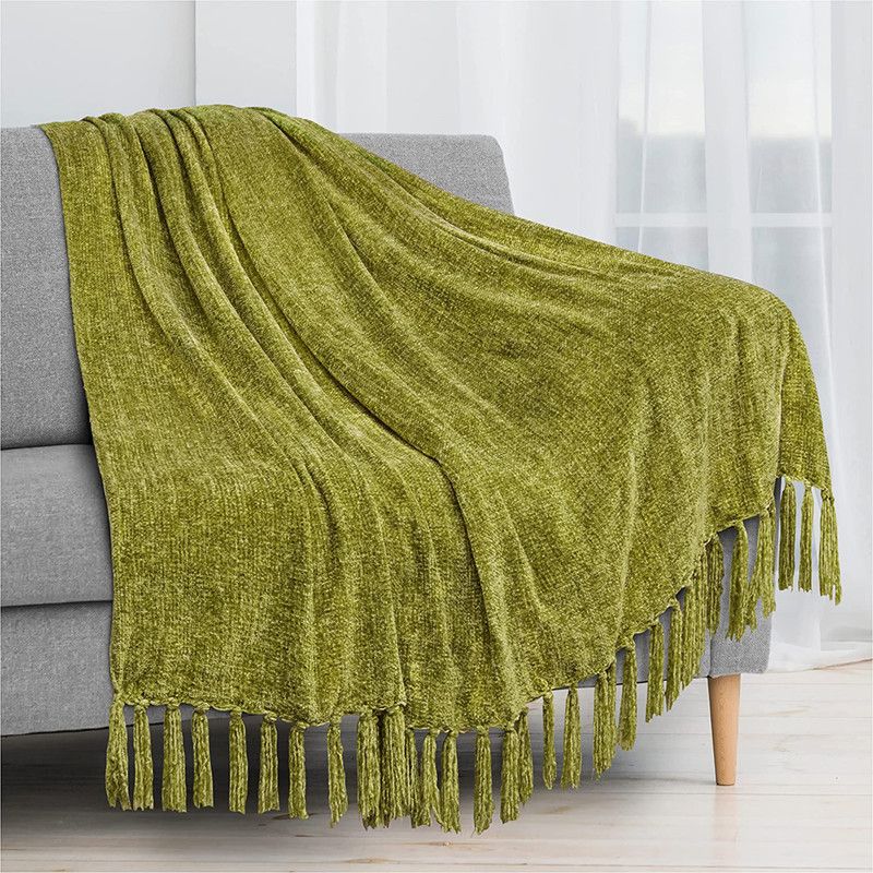 Casanest Solid Single Throw for AC Room  (Cotton, Multicolor)