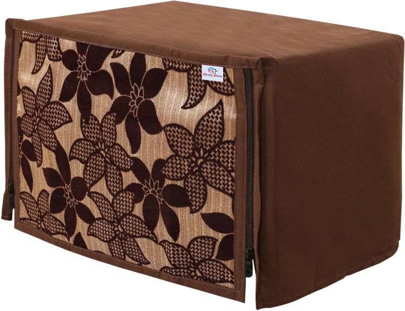 Heart Home Microwave Oven Cover  (Width: 51 cm, Brown)
