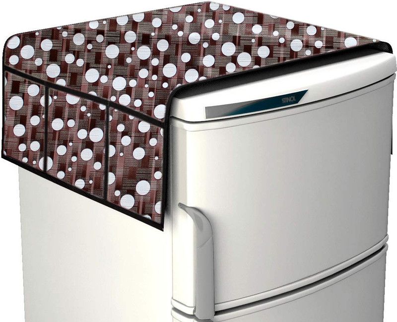 Ishan creation Refrigerator Cover  (Width: 56 cm, Multicolor)