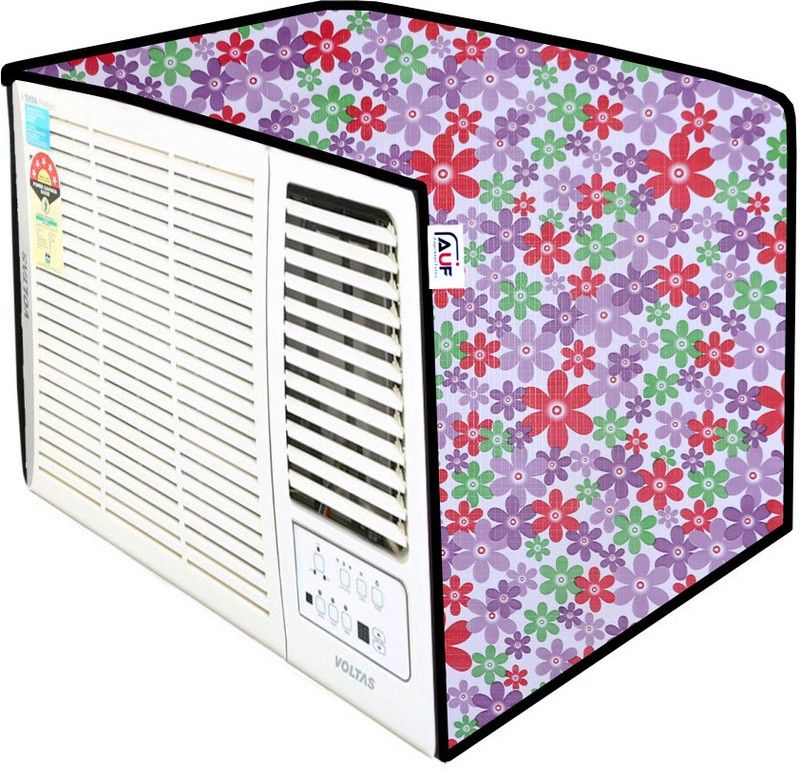 AAVYA UNIQUE FASHION Air Conditioner Cover  (Width: 65 cm, Purple)