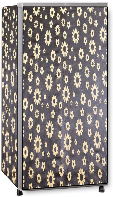 KAJAL DREAM COOL Refrigerator Cover  (Width: 23 cm, Red)