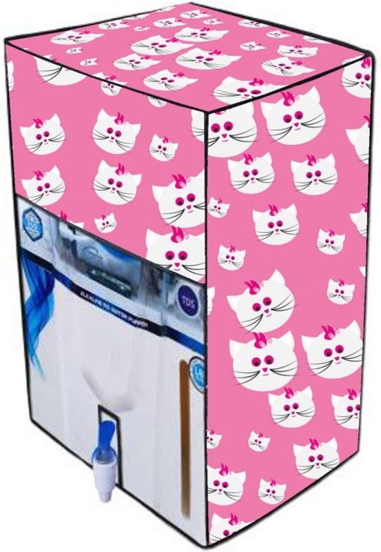 Shreejee Water Purifier Cover  (Width: 19 cm, Pink)