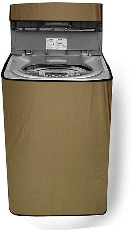 SAVEIT Top Loading Washing Machine Cover  (Width: 64 cm, Beige)