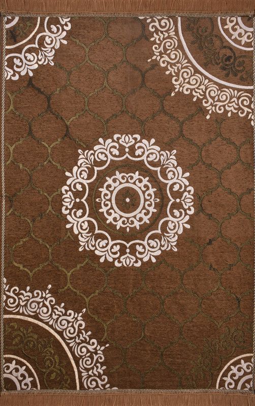 NCS Multicolor Velvet Carpet  (155 cm, X 215 cm, Rectangle)