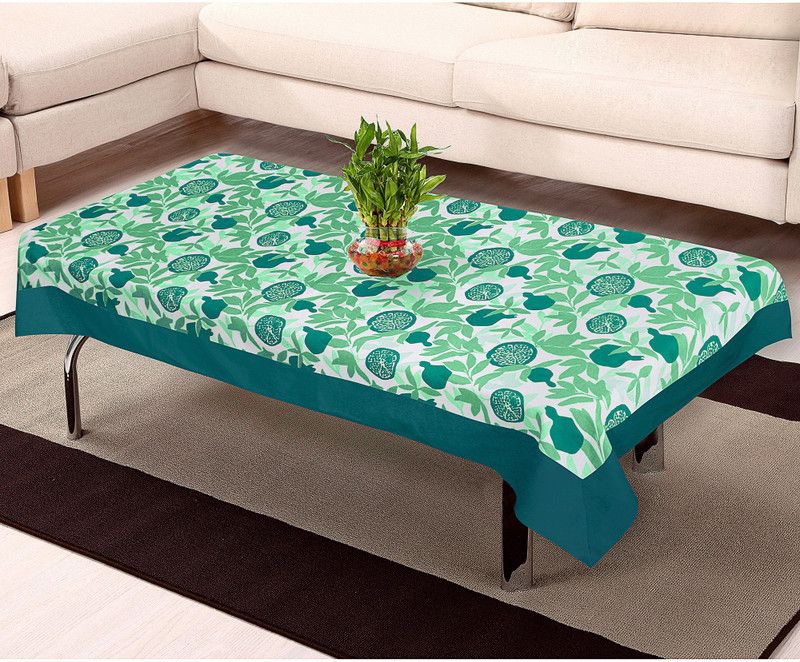 Flipkart SmartBuy Abstract 4 Seater Table Cover  (Blue, Cotton)