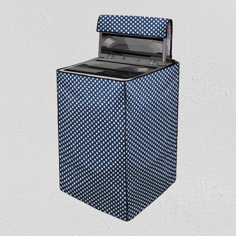 REVEXO Top Loading Washing Machine Cover  (Width: 58.42 cm, Blue)