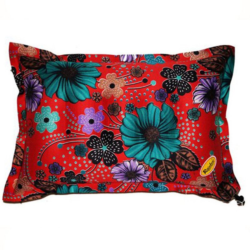 Aayu Enterprises Air Floral Travel Pillow Pack of 1  (Multicolor)