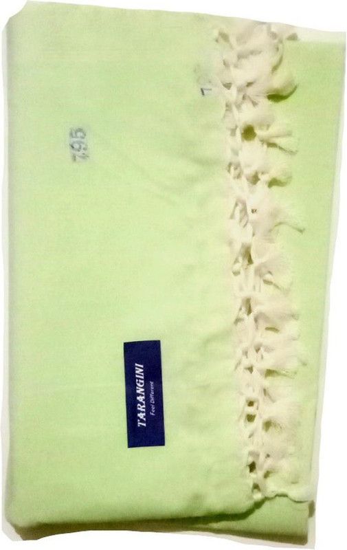 Taranginee Solid Single AC Blanket for AC Room  (Cotton, Green)