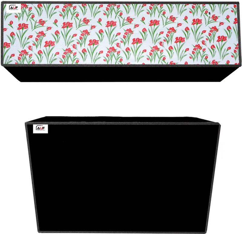 AAVYA UNIQUE FASHION Air Conditioner Cover  (Width: 111.76 cm, Multicolor,Flower)